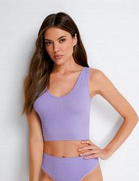 SS Майка женский Omsa БOmD S Lurex Wafle 1242-0