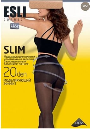 Колготки женские ESLI SLIM 20 (new) (8С-63СПЕ)